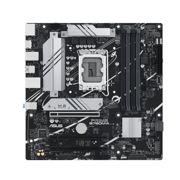 Asus PRIME B760M-A-CSM Intel B760 LGA1700 mATX alaplap