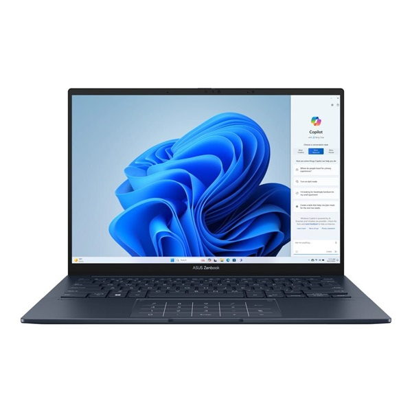 Asus ZenBook 14 UX3405CA-PP156W 14"WQ+/Intel Core Ultra 9 285H/16GB/1TB/Int.VGA/Win11/kék laptop
