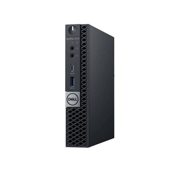 Dell OptiPlex 7070 micro/i5-9500T/16GB/256GB SSD/Win Pro COA/fekete asztali számítógép