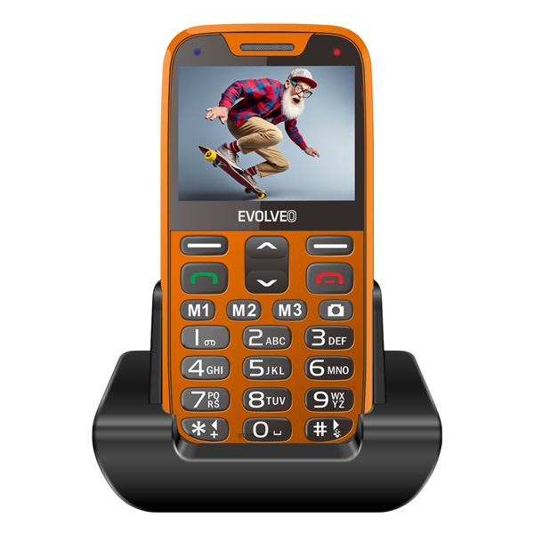 Evolveo EasyPhone XR (EP601) narancssárga mobiltelefon