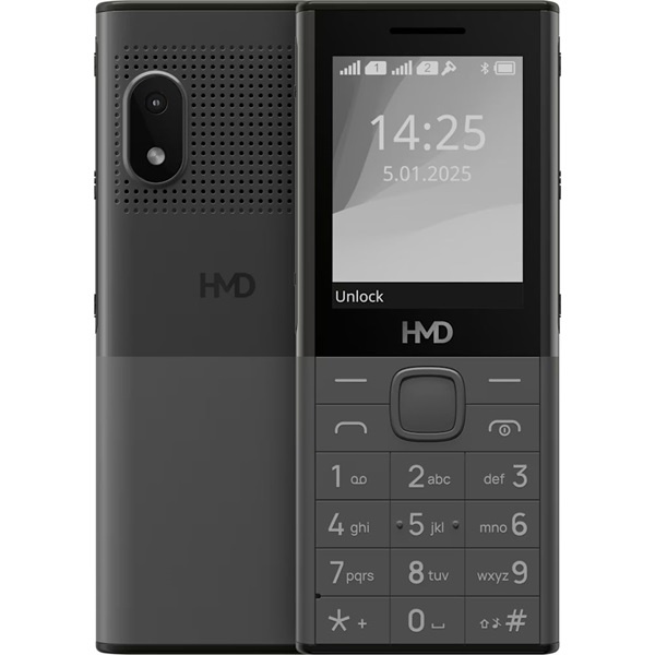 HMD 150 MUSIC TA-1703 2,4" DualSIM sötétszürke mobiltelefon
