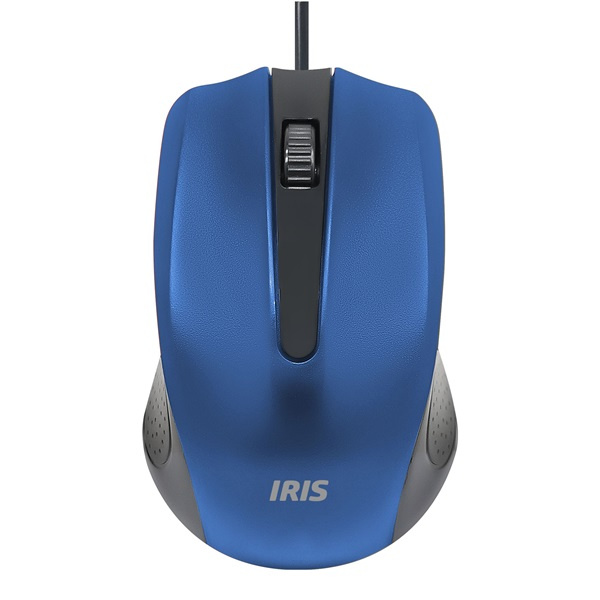 Iris IOM861-BL Vezetékes Egér kék