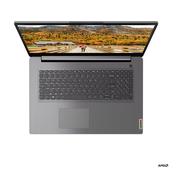 Lenovo IdeaPad 3 17,3"FHD/AMD Ryzen 5 5500U/12GB/512GB/Int.VGA/FreeDOS/szürke laptop