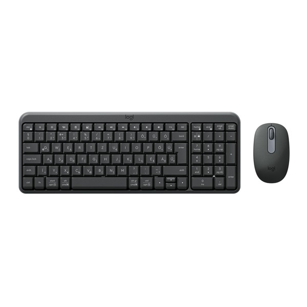 Logitech MK250 HUN grafitszürke vezeték nélküli billentyűzet + egér