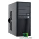 Chieftec BM-02B-U3-OP Uni szériás táp nélküli fekete ATX mATX ház