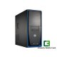 Cooler Master Elite 310 táp nélküli fekete-kék microATX ház