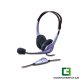 Genius HS-04S jack fekete headset