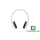 Genius HS-M430 fehér beépített mikrofonos headset