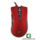White Shark GM-1601 SPARTACUS 4800DPI optikai piros Gaming egér
