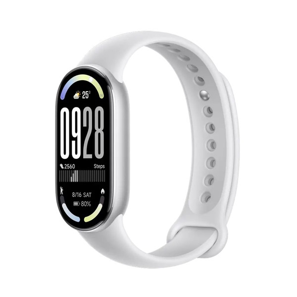 Xiaomi Smart Band 10 Glacier Silver ezüst aktivitásmérő